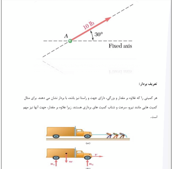 علم استاتیک و دینامیک و تحلیل بردار ها - Image 6