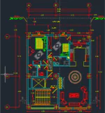 پلان معماری-115 مترمربع - Image 2