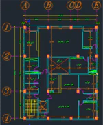پلان معماری-258 مترمربع - Image 2