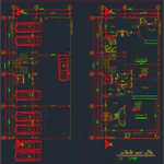 پلان معماری-206 مترمربع - Image 2