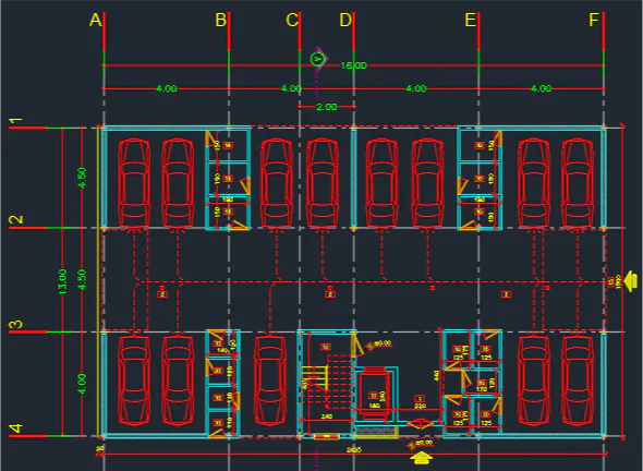 پلان معماری-234 مترمربع - Image 3