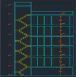 پلان معماری-258 مترمربع - Image 3