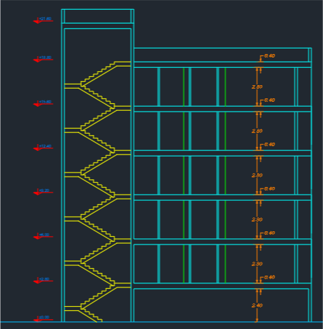 پلان معماری-258 مترمربع - Image 3
