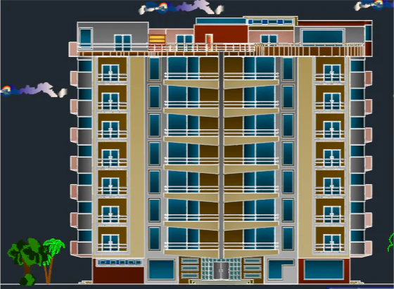 پلان معماری-880 مترمربع - Image 4