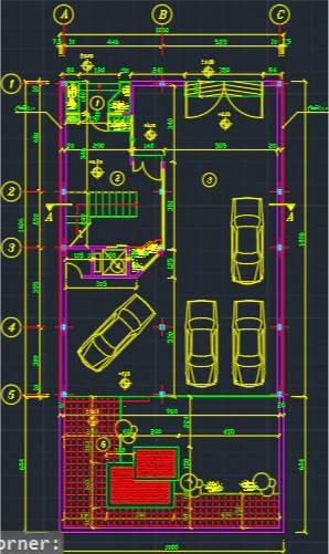 پلان معماری-142 مترمربع - Image 3