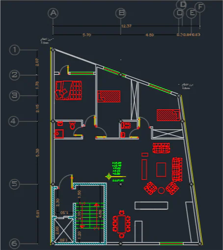 پلان معماری-200 مترمربع - Image 3