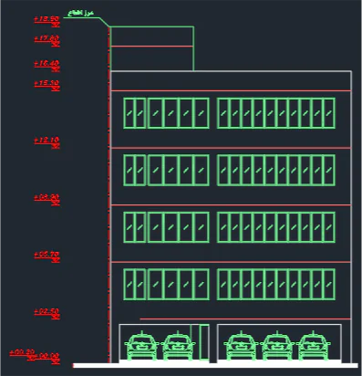 پلان معماری-218 مترمربع - Image 3