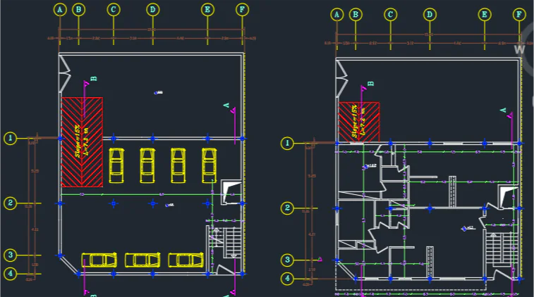 پلان معماری-168 مترمربع - Image 4
