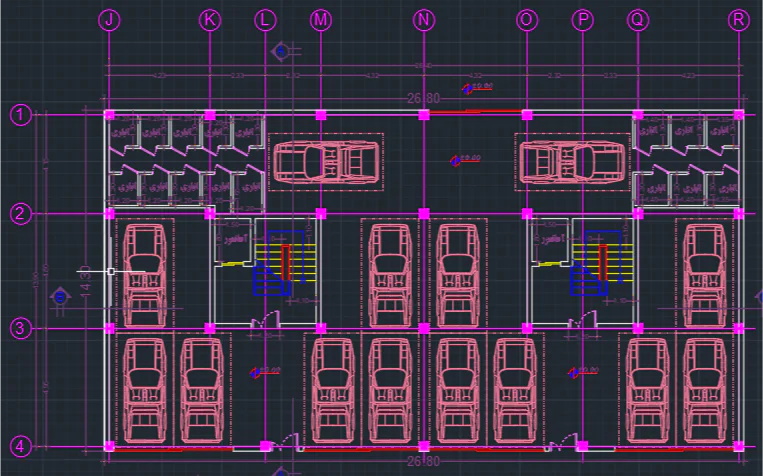 پلان معماری-380 مترمربع - Image 4