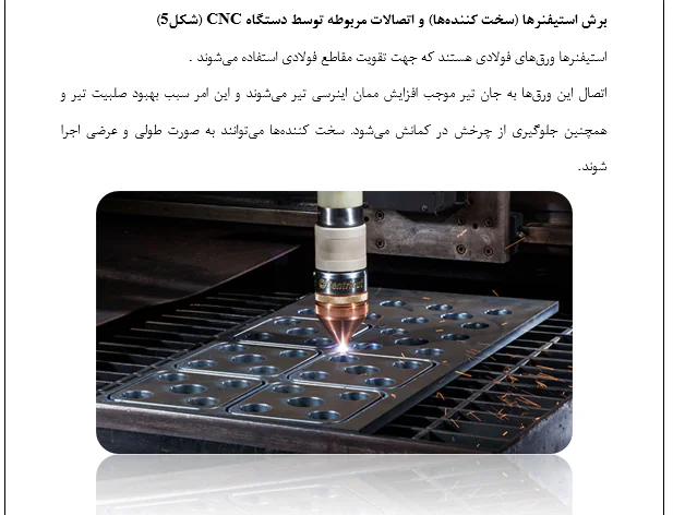 تولید و کنترل کیفی سازه فلزی در کارخانه - Image 6