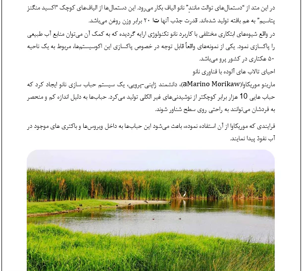 راه های احیا تالاب ها و دریاچه ها - Image 6