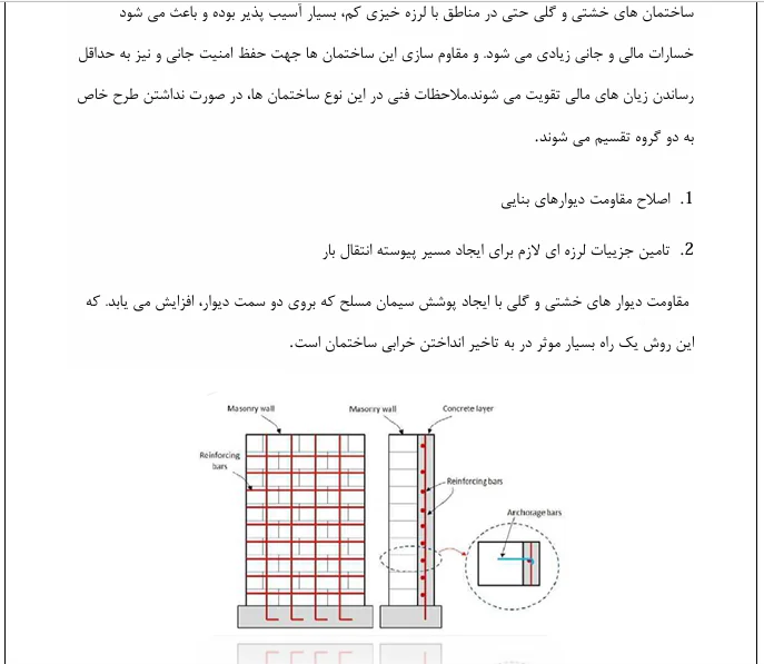 روش های تعمیر و تقویت سازه های بنایی - Image 4