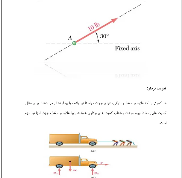 علم استاتیک و دینامیک و تحلیل بردار ها - Image 6