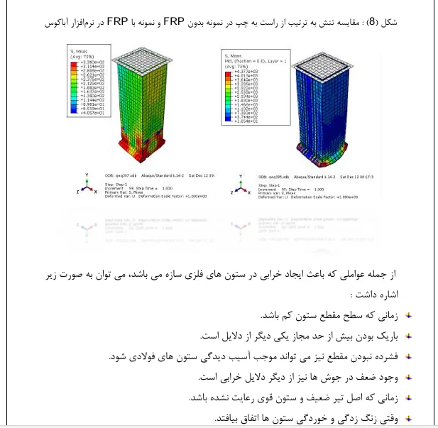 مقاوم سازی ستون فولادی - Image 2