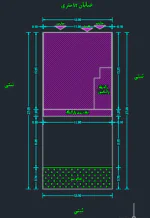 پلان معماری-173 مترمربع - Image 2