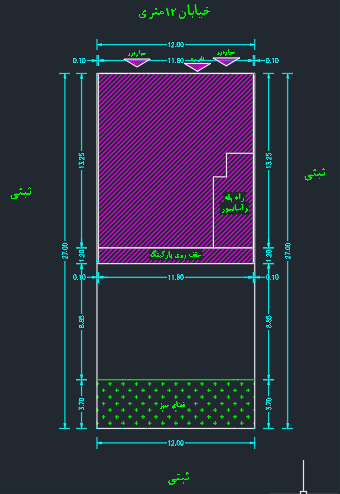 پلان معماری-173 مترمربع - Image 2